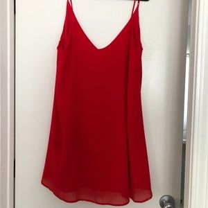 [Leith] L Red Shift Dress